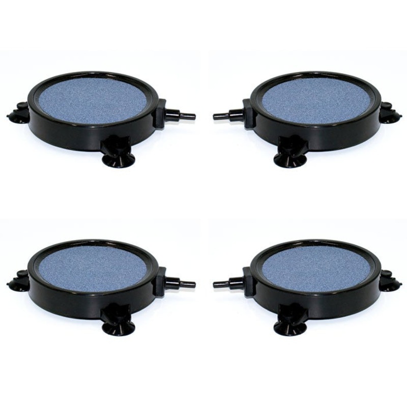 Buy 4 Pcs Air Stone Disc Bubble Diffuser with Suction Cups for Pump