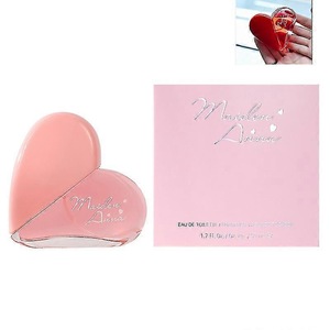 50ml Heart Shape Tenderness Encounter Perfume 50ml Long-lasting Fresh Eau Toilette Women's Floral And Fruity Fragrance