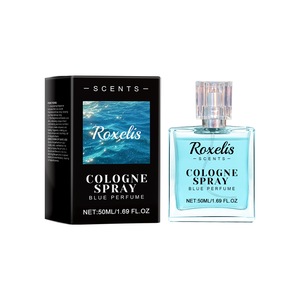 Roxelis Cologne Blue Natural Light Fragrance Fresh Fragrance Charm Amber Lasting Fragrance Light Elegant Couple Dating Perfume