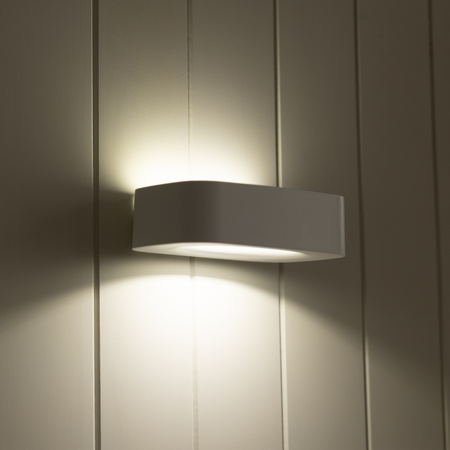 Modern Coastal Solar Wall Light - Cool White - SHORE