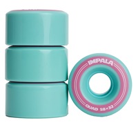 Impala Roller Skate Wheels (4-pack) - Aqua
