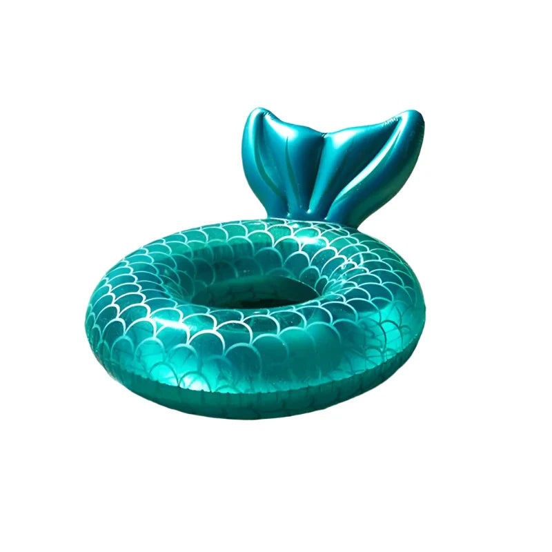 Buy Inflatable Mermaid Swimming Ring with Backrest for Adults - MyDeal ...