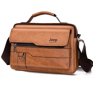 Men's High-Quality PU Leather Crossbody Messenger Bag