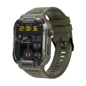 Mens Smart Watch Waterproof Fitness Tracker (Green)