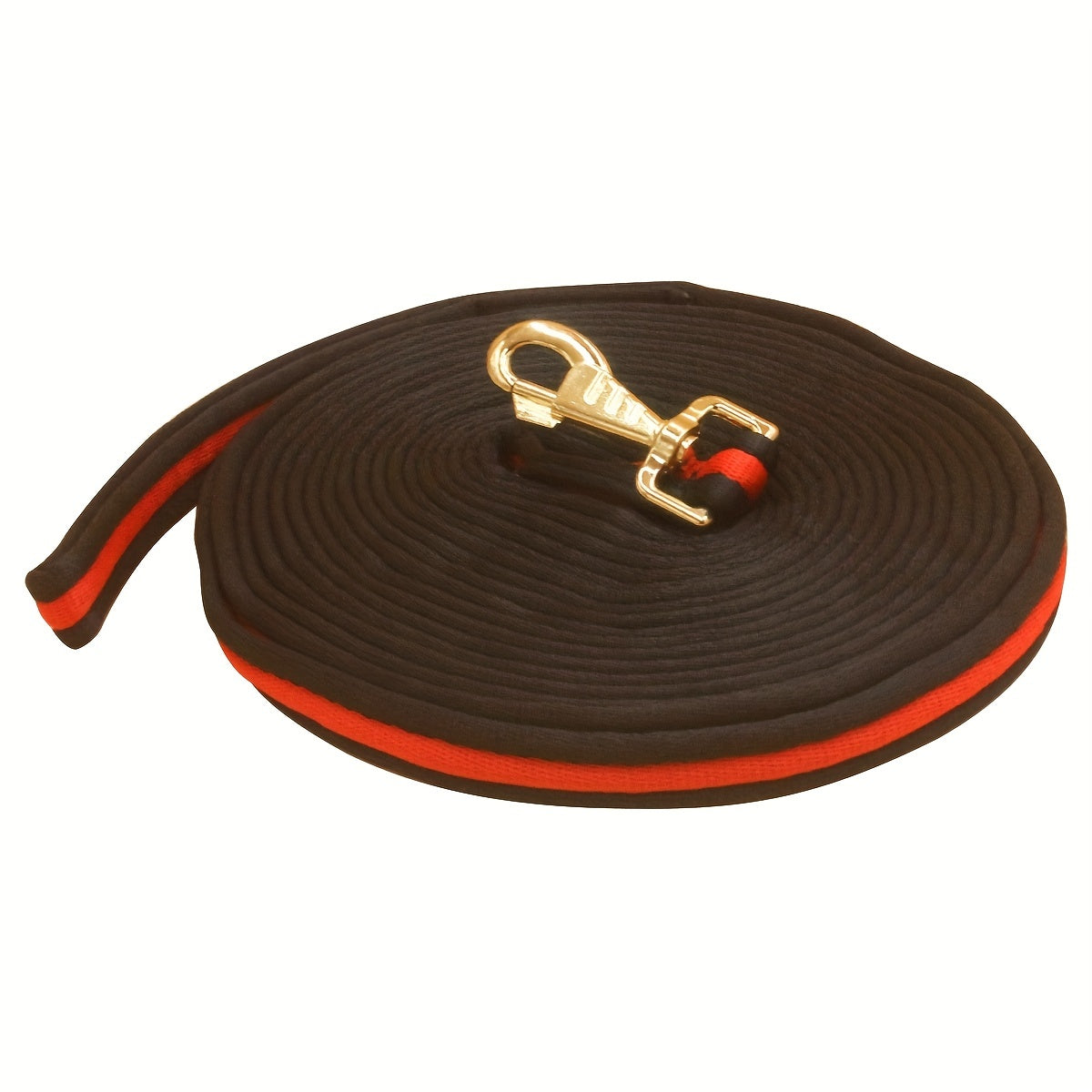Horse Lunge Line / Dog Training Lead - 20mm Or 25mm Webbing With Solid Brass Clip