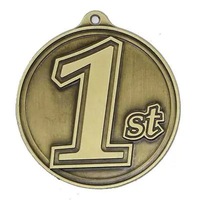 1st Sculptured Gold Medal 51x51