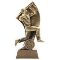 Cricket Male Bowler Trophy - Gold