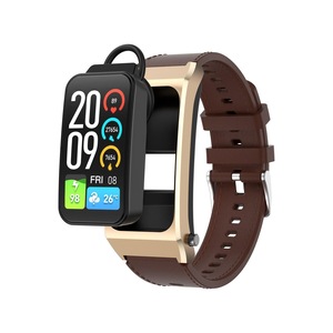 1.98 Inch 2 In 1 Bluetooth Earphone Smart Watch With Ecg & Nfc Support