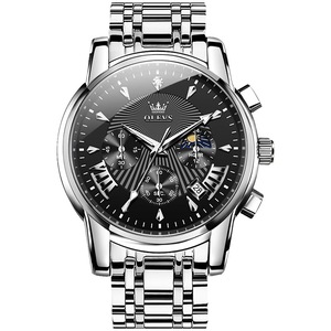 Waterproof Men Quartz Watch - Multifunctional Business Design