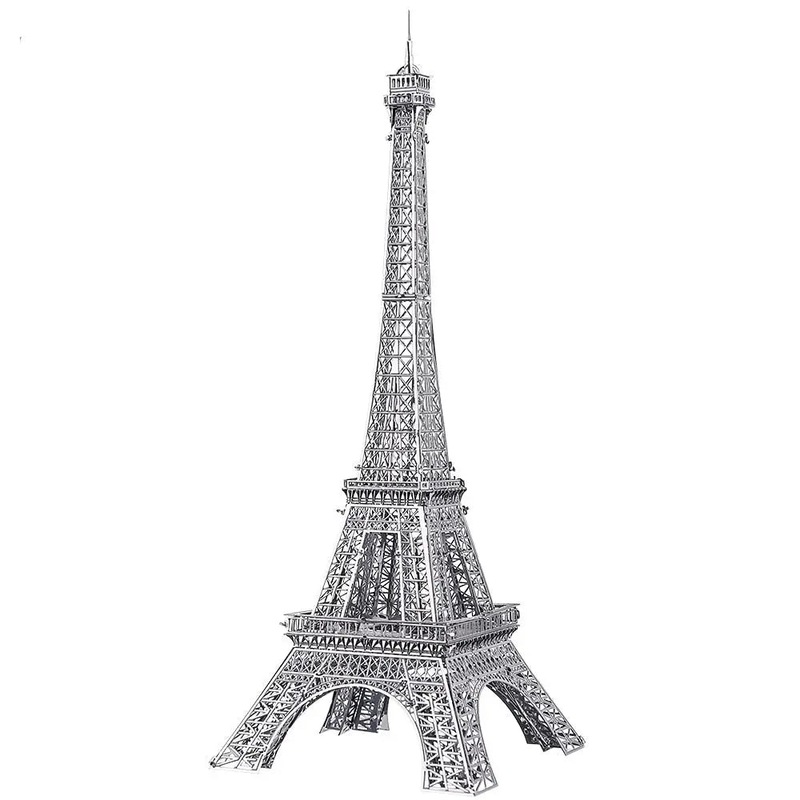 Buy 3d Metal Puzzles For Adult Eiffel Tower Jigsaw Building Kits Brain
