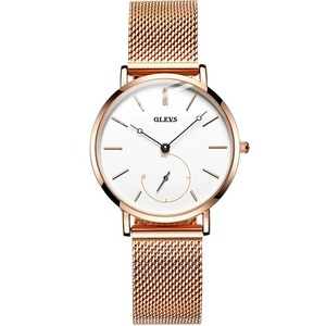 Waterproof Ultra-thin Women Quartz Watch - Small Dial