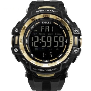 7 in 1 Men's Digital Led Light Wrist Watch