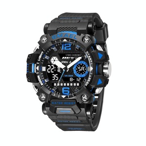 Waterproof Dual Display Outdoor Watch - Multifunctional Alloy for Men