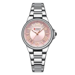 Waterproof Women Watch with Steel Strap - Casual Design