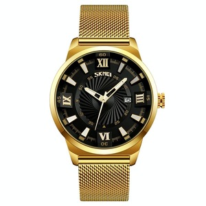 Stylish 30m Waterproof Metal Quartz Men Watch