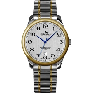 Bellevue F.8 Ladies Quartz Watch Silver 35mm