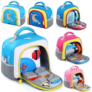Carrying Case Bag For Yoto Player 3Rd Gen. Audio Player Carrying Box Double Zipper Storage Bag For Toniebox Audio Player Set