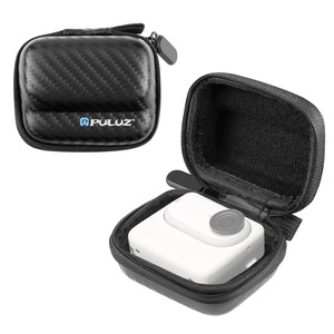 Portable Carbon Fiber Eva Storage Bag for Insta360 Go 3 / 3s Mini Body - Black