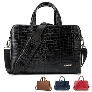 For Macbook Notebook Mens 13,14,15,15.6 Inch Messenger Shockproof Leather Case Hand & Laptop Bag