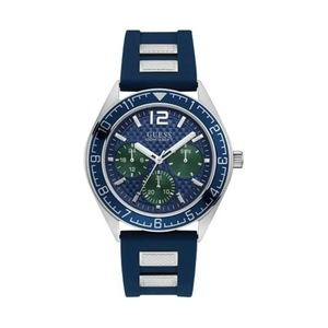 Guess W1167g1 Men's Quartz Watch Blue 46 Mm