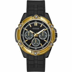 Guess W1302g2 Men's Black Watch Quartz 47mm