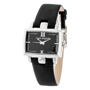 Laura Biagiotti Lb0013m-ne Men's Quartz Watch Black 35 Mm