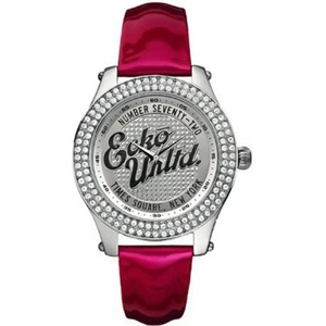 Marc Ecko E10038m4 Ladies Quartz Watch Silver 39mm