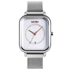 Unisex Magnetic Buckle Mesh Belt Quartz Watch