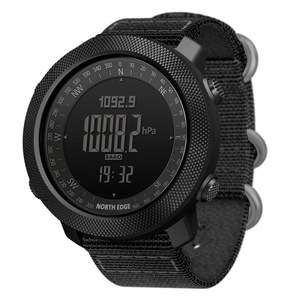 Mens Military Altimeter & Barometer Compass 50m Waterproof Digital Sport Watch