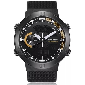 Mens Running Cycling Waterproof 50m Spots Digital Watch with Speed Illuminator