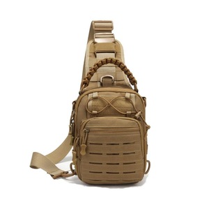 Multifunctional Laser Cut Crossbody Bag For Outdoor Sports