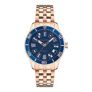 Nautica Nappbs027 Ladies Quartz Watch Blue 36mm