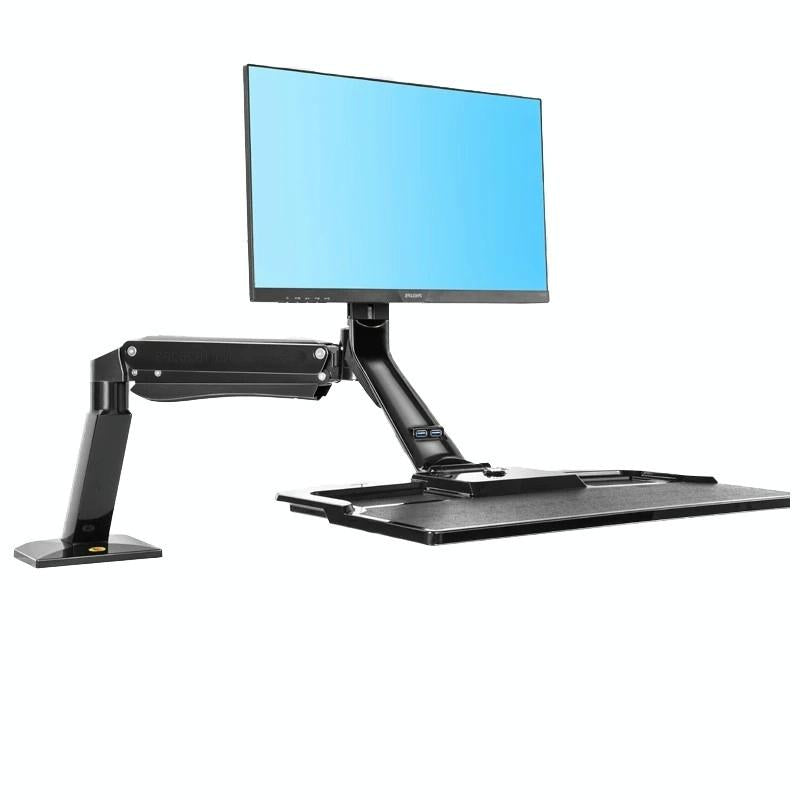 Buy Nb40 Ergonomic Height Adjust Computer Stand Workstation 22-32 Inch ...