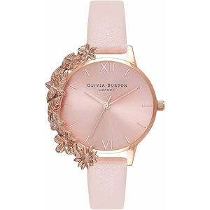 Olivia Burton Ob16cb11 Womens Pink Watch Quartz 30mm
