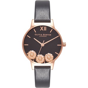 Olivia Burton Ob16ch05 Womens Black Watch Quartz 30mm