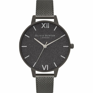 Olivia Burton Ob16gd49 Womens Black Watch Quartz 34mm