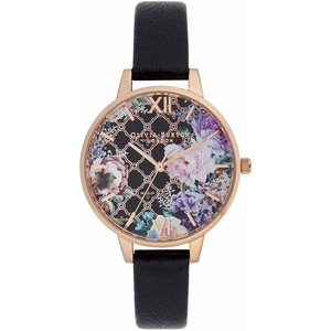 Olivia Burton Ob16gh11 Women's Black Watch Quartz 34mm