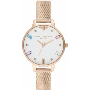 Olivia Burton Ob16rb15 Women's White Watch Quartz 34mm