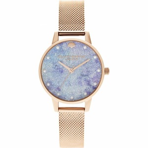 Olivia Burton Ob16us44 Women's Blue Watch Quartz 30mm