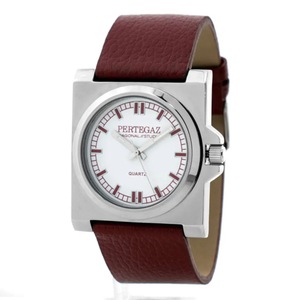 Pertegaz Pds-018-b Unisex White Watch Quartz 38mm