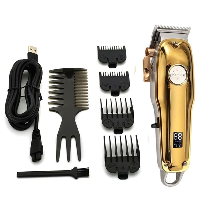 Buy Professional Barber Cordless Hair Clippers For Men Hair Beard