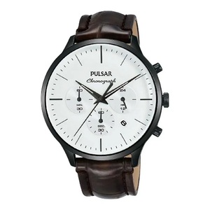 Pulsar Pt3895x1 Men's Quartz Watch White 44 Mm