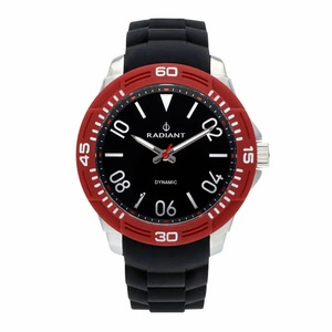 Radiant Ra503603 Men's Quartz Watch Black 46 Mm