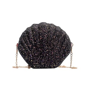 Sequined Shell Crossbody Bag Single Shoulder Fashion Accessory