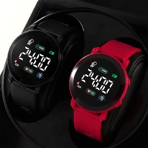 Silicone Electronic Led Digital Sports Watch for Men Women