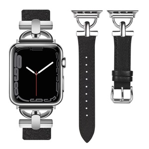 Slim Leather Thin Correa Watchband for Apple Watch