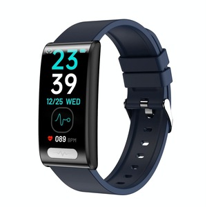 Smart Watch With Heart / Bp / Oxygen / Sugar Monitoring Silicone Strap Colour Screen