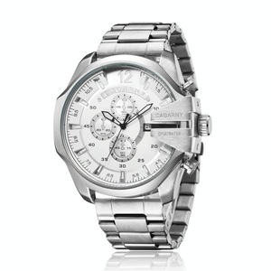 Stainless Steel Quartz Watch - Waterproof & Fashionable