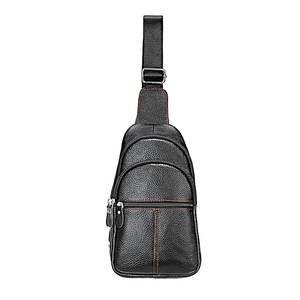 Stylish Genuine Leather Crossbody Chest Bag For Men And Women Functional And Versatile Design