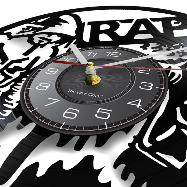 Buy Vintage 90s Rap Vinyl Record Wall Clock - MyDeal Australia
